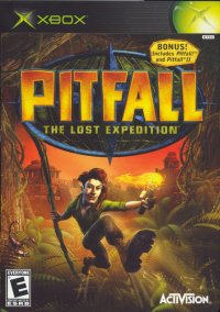 Pitfall The Lost Expedition Xbox US box art